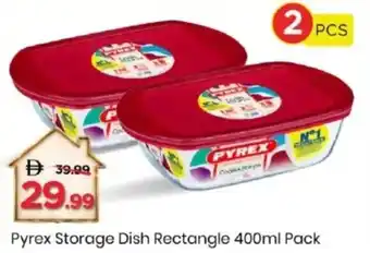 Pyrex Storage Dish Rectangle Pack