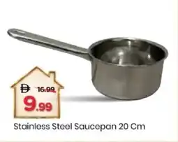 Mark & Save Stainless steel saucepan offer