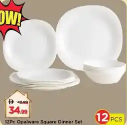 Mark & Save Opalware square dinner set offer