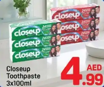 Closeup Toothpaste