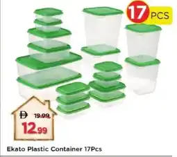 Mark & Save Ekato plastic container offer