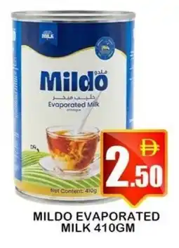 Makkah Markets Mildo evaporated milk offer