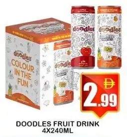 Makkah Markets Doodles fruit drink offer