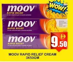 Makkah Markets Moov rapid relief cream offer