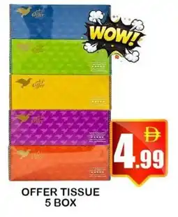 Makkah Markets Offer tissue 5 box offer
