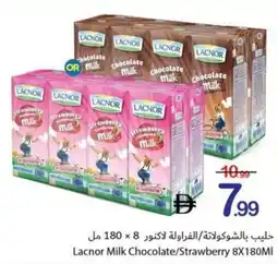Ajman Market Lacnor Milk Chocolate/Strawberry offer