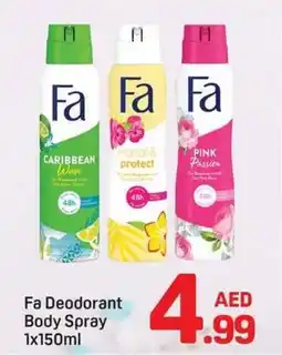 Day To Day Fa Deodorant Body Spray offer