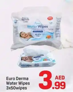 Day To Day Euro Derma Water Wipes offer