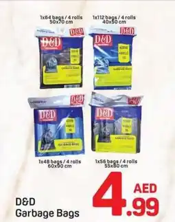 Day To Day D&D Garbage Bags offer