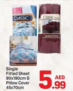 Day To Day Single Fitted Sheet 90x190cm & Pillow Cover offer