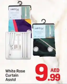 Day To Day White Rose Curtain Asstd offer