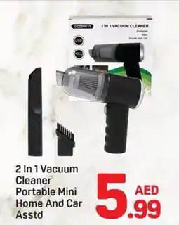 Day To Day 2 In 1 Vacuum Cleaner Portable Mini Home And Car Asstd offer