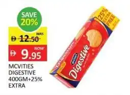 Al Madina Mcvities digestive +25% extra offer