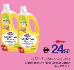 Ajman Market Clorox scentiva floor cleaner citrus/ pine offer