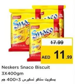 Nesto Neskers Snaco Biscuit offer