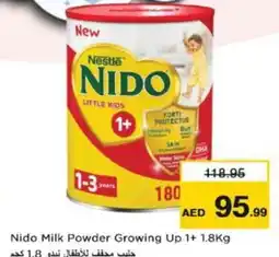 Nesto Nido Milk Powder Growing Up offer
