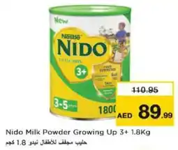 Nesto Nido Milk Powder Growing Up offer