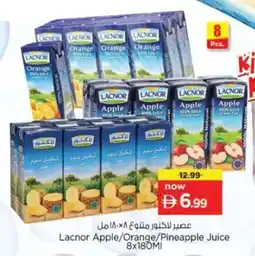 Nesto Lacnor Apple/Orange/Pineapple Juice offer