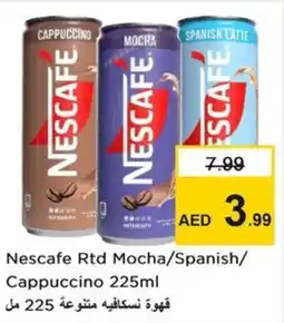 Nesto Nescafe Rtd Mocha/Spanish/ Cappuccino offer