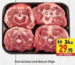 Safeer Market Fresh Australian Lamb Neck offer