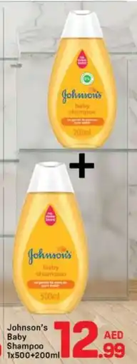 Day To Day Johnson's baby shampoo offer