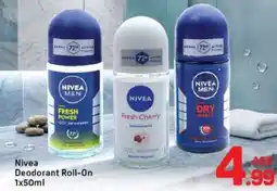 Day To Day Nivea Deodorant Roll-On offer