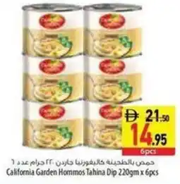 Safeer Market California Garden Hommos Tahina Dip offer