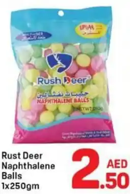 Day To Day Rust deer naphthalene balls offer