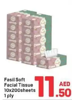 Day To Day Fasil soft facial tissue offer