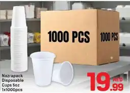 Day To Day Nazrapack disposable cups offer