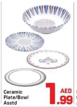 Day To Day Ceramic plate/bowl asstd offer
