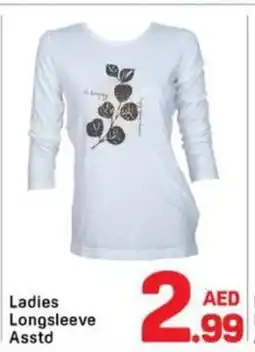 Day To Day Ladies Longsleeve Asstd offer