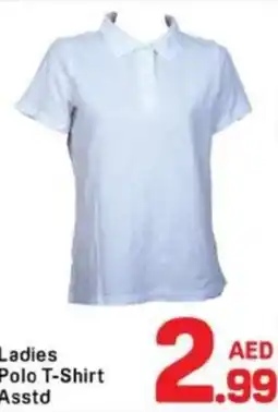 Day To Day Ladies Polo T-Shirt Asstd offer