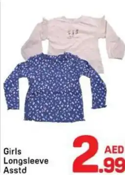 Day To Day Girls Longsleeve Asstd offer