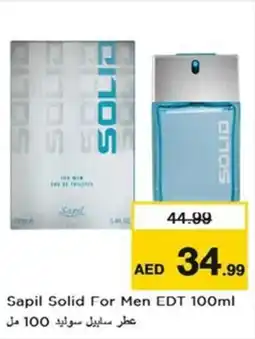 Nesto Sapil Solid For Men EDT offer
