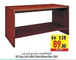 Safeer Market WT Easy Care Coffee Table Walnut Ktm-3081 offer