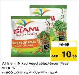 Nesto Al Islami Mixed Vegetables / Green Peas offer