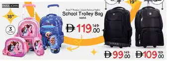 School Trolley Bag