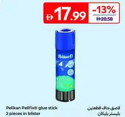 Carrefour Pelikan Pelifix Glue Stick In Blister offer