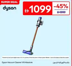 Carrefour Dyson Vacuum Cleaner V10 Absolute offer