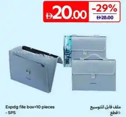 Carrefour Expdg file box - SPS offer
