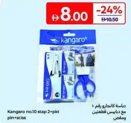 Carrefour Kangaro no.10 stap 2 + pkt pin + sciss offer