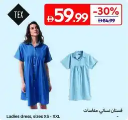 Carrefour Ladies dress, sizes XS-XXL offer
