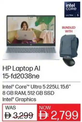 HP Laptop Al 15-fd2038ne