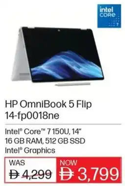 Sharaf DG HP OmniBook 5 Flip 14-fp0018ne offer