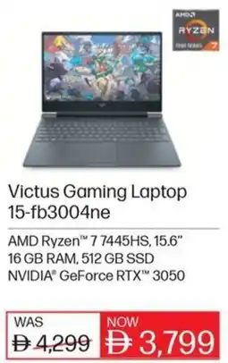 Sharaf DG Victus Gaming Laptop 15-fb3004ne offer