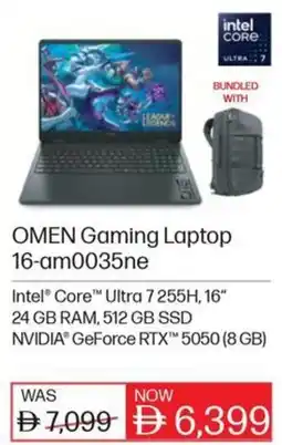 Sharaf DG OMEN Gaming Laptop 16-am0035ne offer