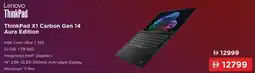 Sharaf DG Lenovo ThinkPad X1 Carbon Gen 14 Aura Edition offer