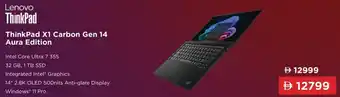 Lenovo ThinkPad X1 Carbon Gen 14 Aura Edition