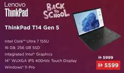 Sharaf DG Lenovo ThinkPad T14 Gen 5 offer